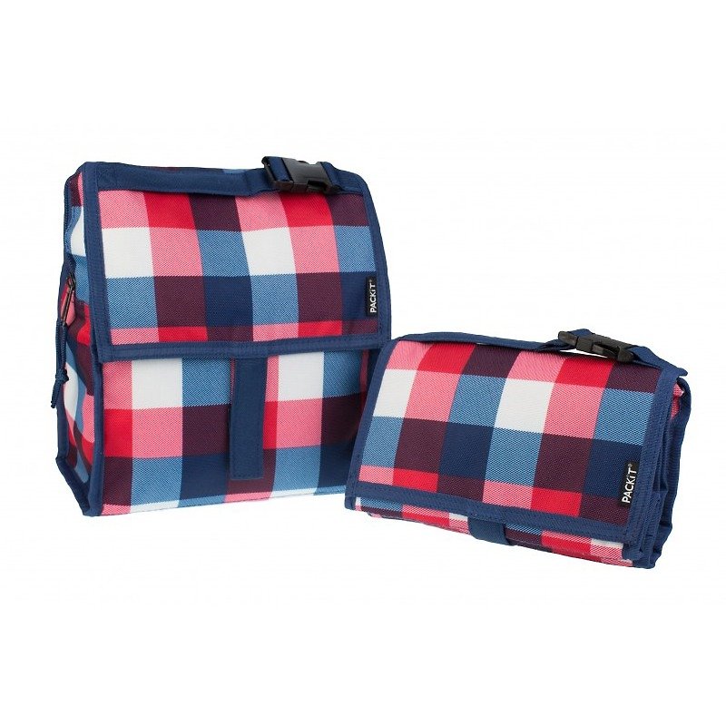 アメリカ[PACKiT]寒冷多機能冷凍袋（英国の四角）コールドバッグ/母乳袋 - マザーズバッグ - その他の素材 