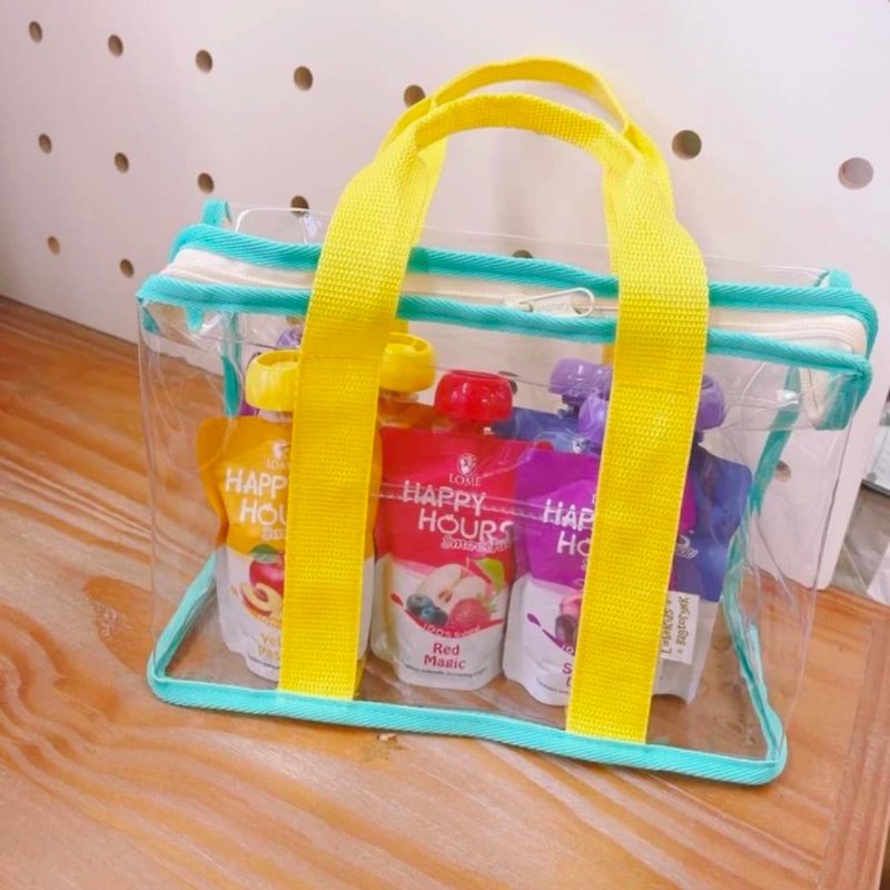 BAGTORY | Hello Boxy Contrast Color Snack & Lunch Bag (BX07) | กระเป๋าเก็บของ - กระเป๋าคลัทช์ - วัสดุอื่นๆ หลากหลายสี