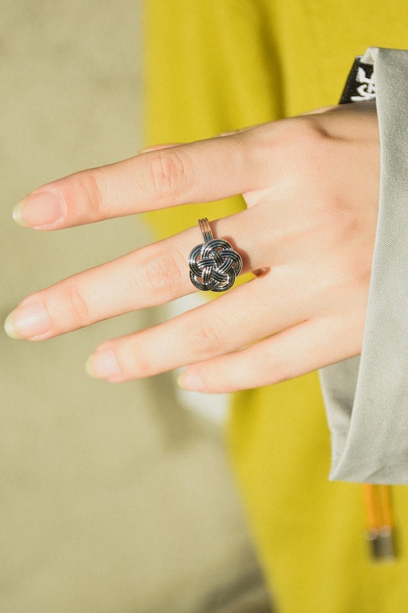 plum knot ring - General Rings - Copper & Brass Silver