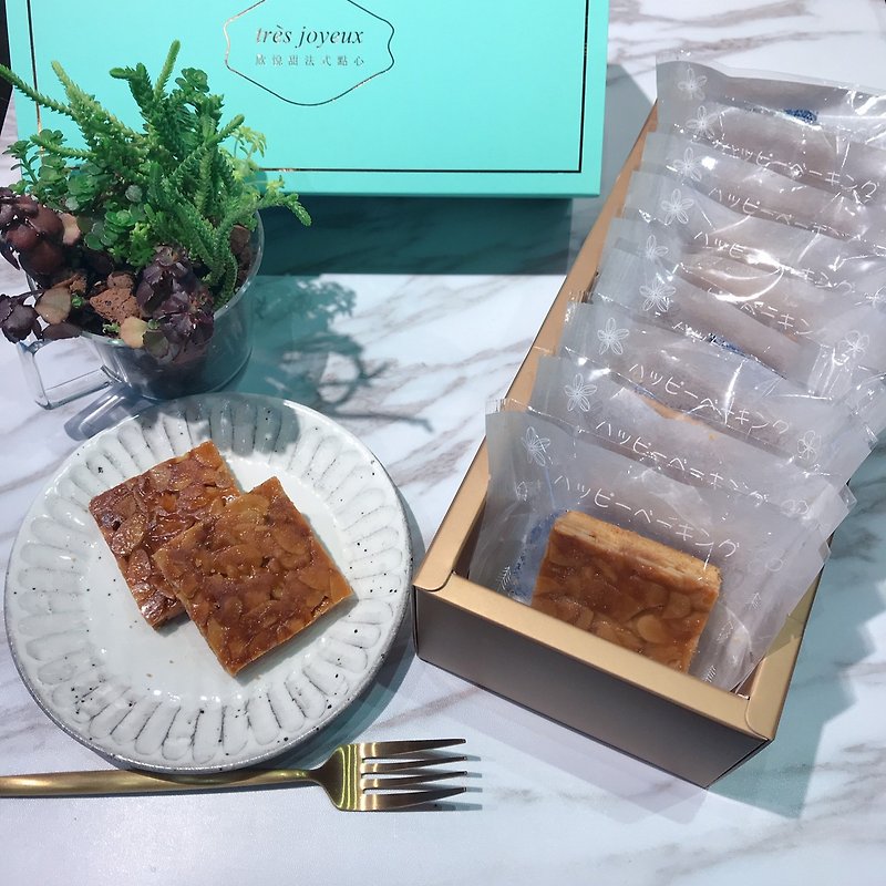 Florentine Almond Shortbread - ขนมคบเคี้ยว - อาหารสด 