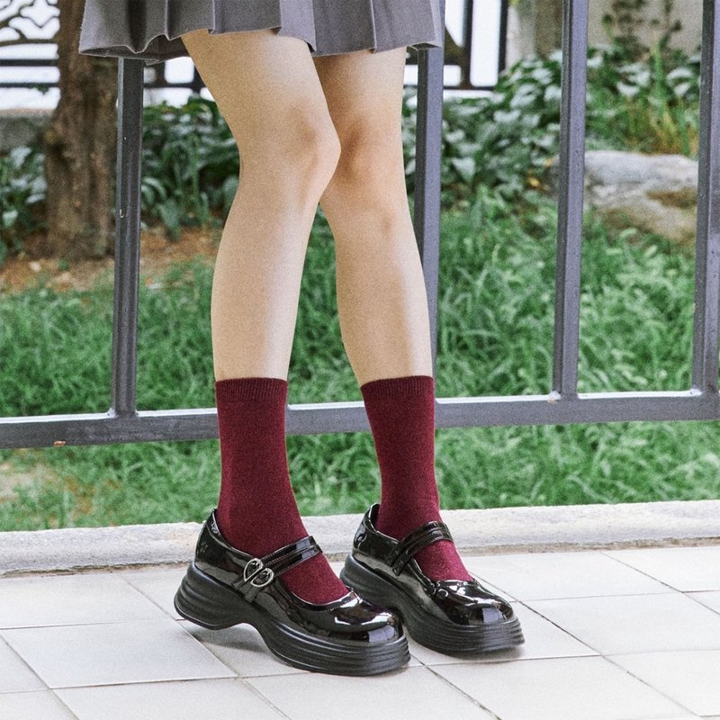 預購 SPUR Odree MaryJane Flatform Loafer 厚底樂福鞋 UA9024BK - 其他女皮鞋 - 其他材質 