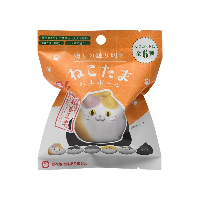 貓菓子造型入浴球(泡澡球) - 公仔/玩偶 - 其他材質 多色