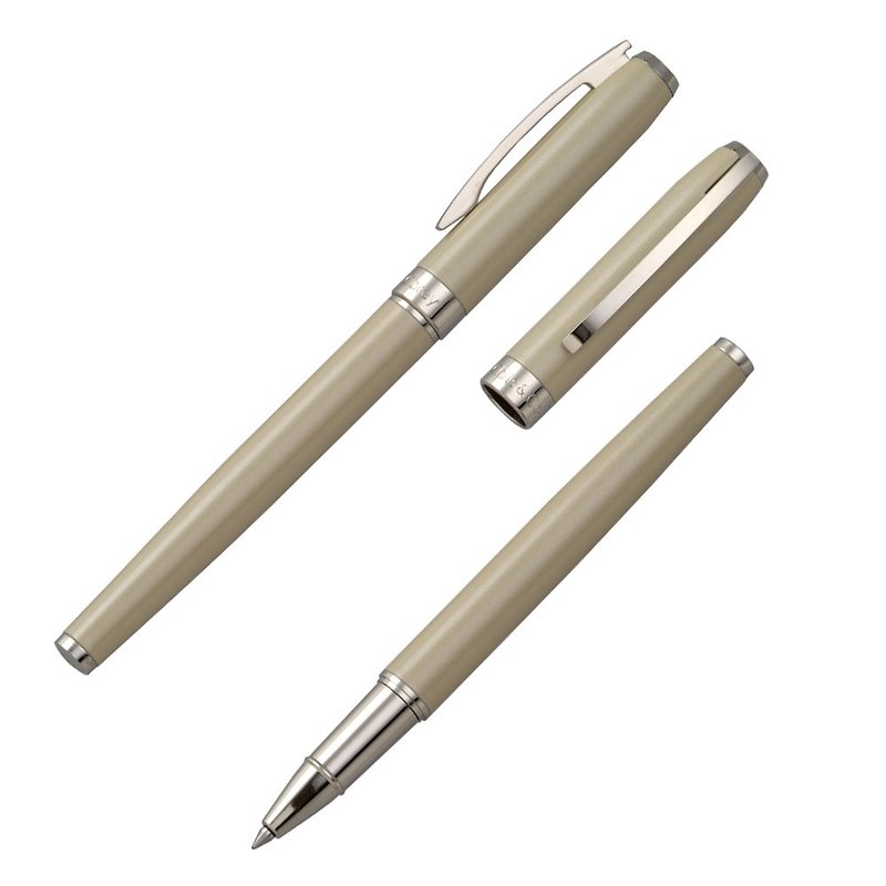 [Chris & Carey] Essence Essence Ball Pen (Free lettering) / Pebble yellow ESRP-08 - Rollerball Pens - Other Metals 