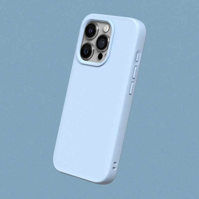 SolidSuit classic anti-fall phone case-Glacier Blue-for iPhone series - เคส/ซองมือถือ - พลาสติก สีน้ำเงิน