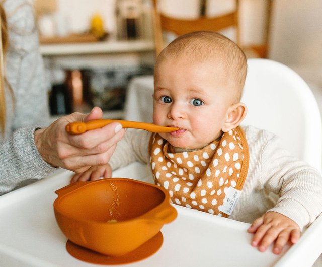 Loulou Lollipop Silicone Infant Feeding Spoon - Elephant