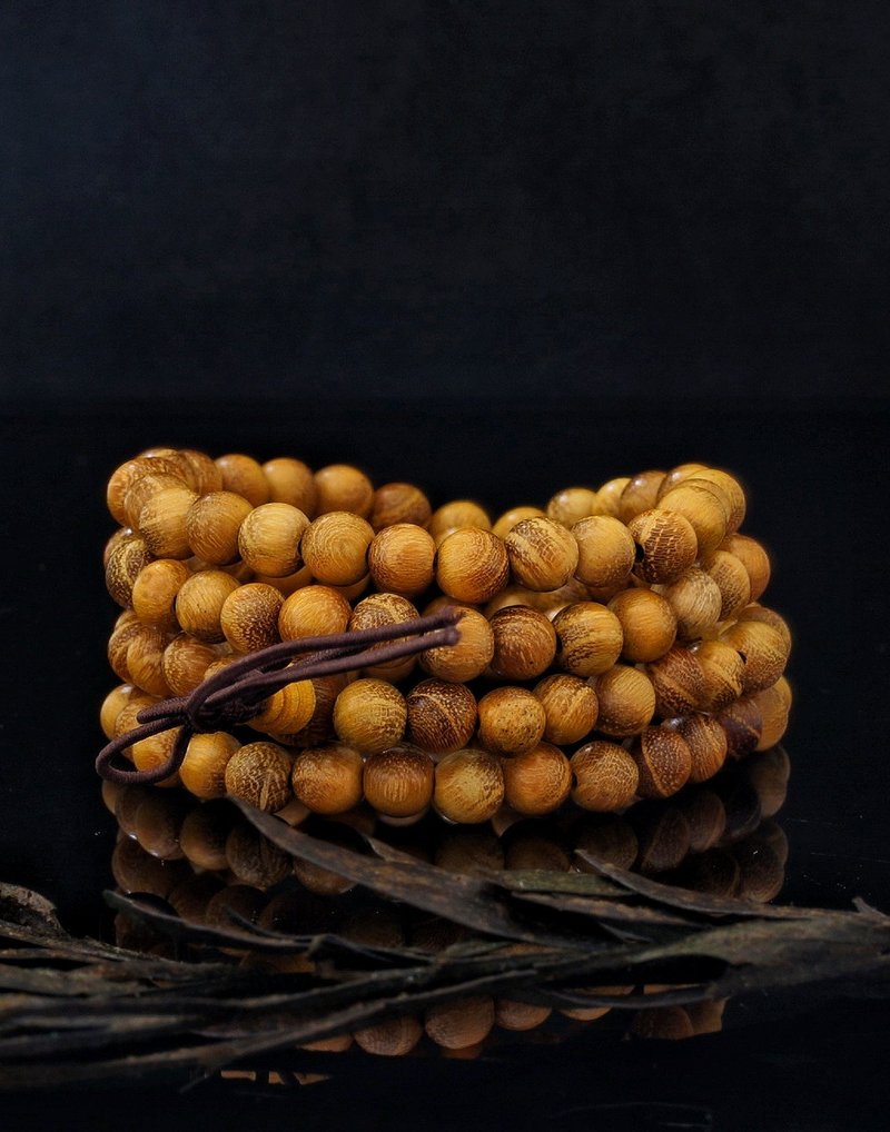 Wood Beads 01 6mm 108pcs  bracelet - Bracelets - Wood 