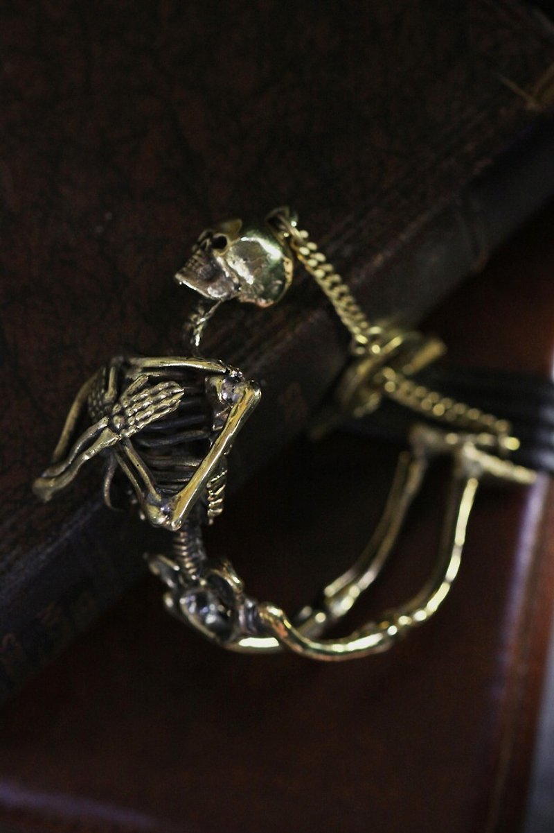 Skeleton Bracelet by DEFY. - 手鍊/手環 - 其他金屬 