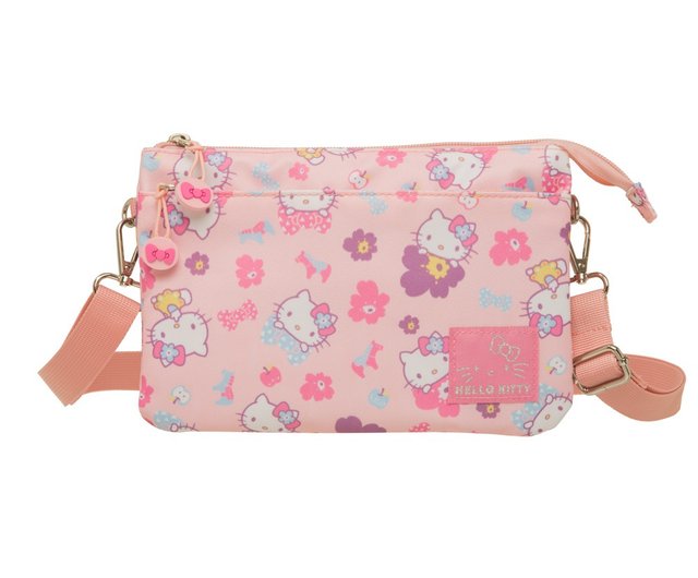 ハローキティ】フラワーパラダイス-ダブルサイドバックパック-ピンクKT01W02PK - ショップ BAG TO YOU ショルダーバッグ -  Pinkoi