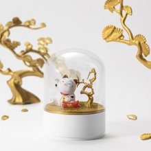 Everything Meimei 招き猫×恋×幸運の木 開運 マグネット式オルゴール/オルゴール ギフトボックス