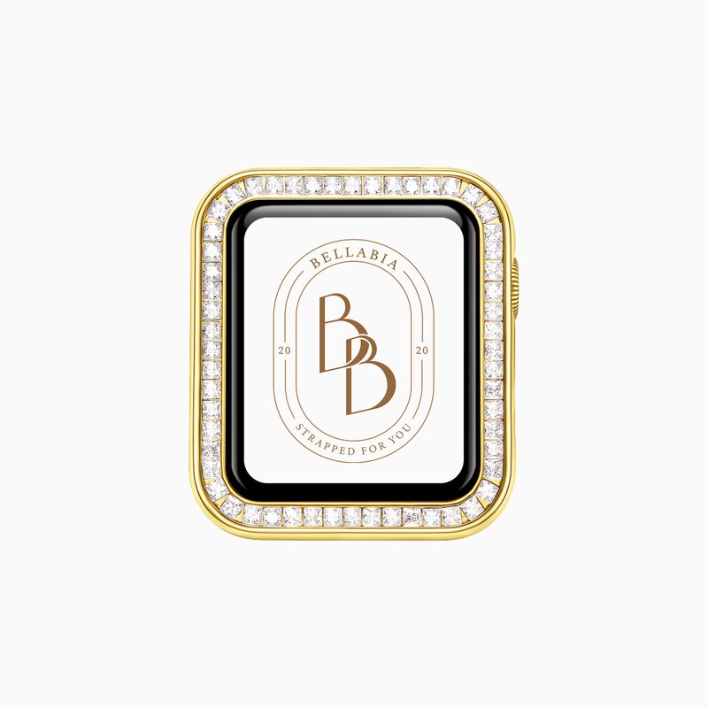 Apple Watch 方形格鑽系列 金色 保護框 - 其他 - 其他材質 金色