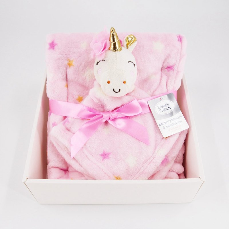 Hudson Baby Miyue Gift Box-Blanket + Soothing Towel - Pinkoi