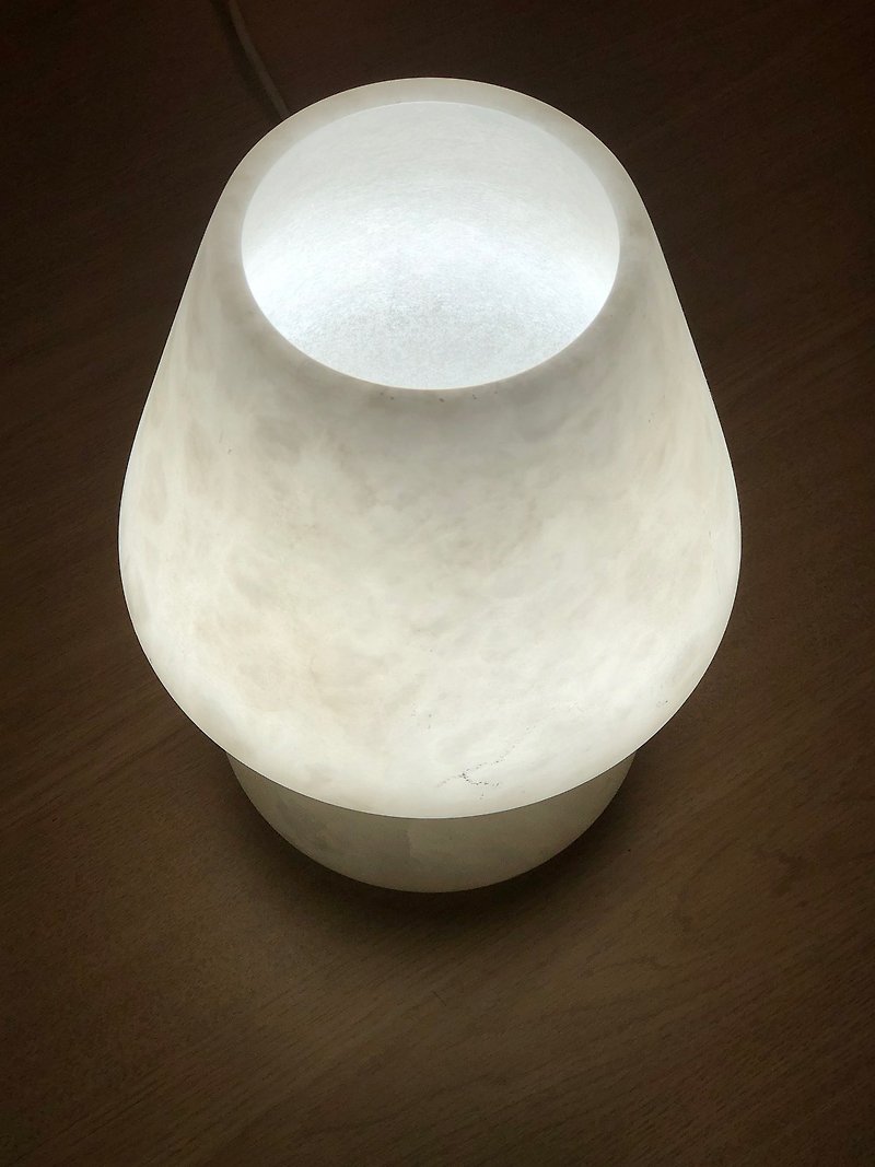 Spain white Stone table lamps - Lighting - Stone White