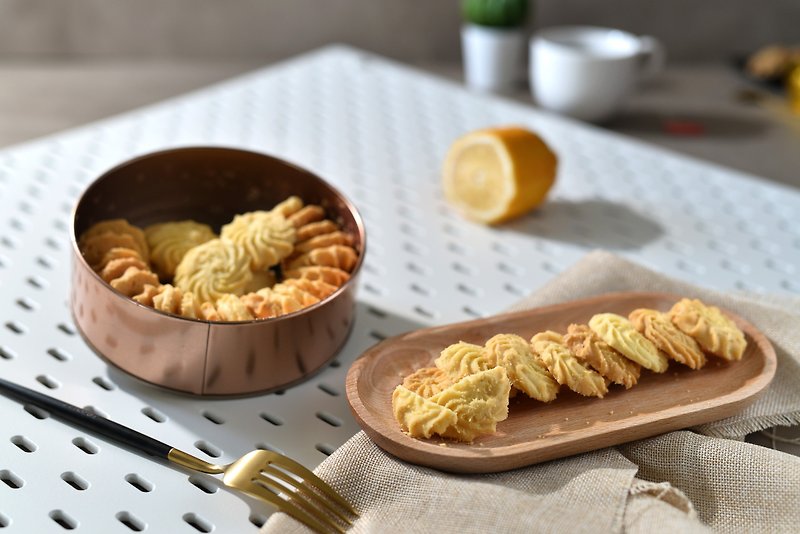 Tamari Lemon Cookies - Handmade Cookies - Eco-Friendly Materials 