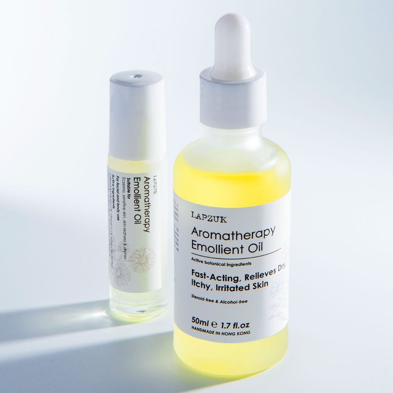 皇牌金盞花香薰修護油套裝 50ml+10ml | 濕疹敏感豆豆肌 | 調理式 - 香氛/精油/擴香 - 精油 卡其色