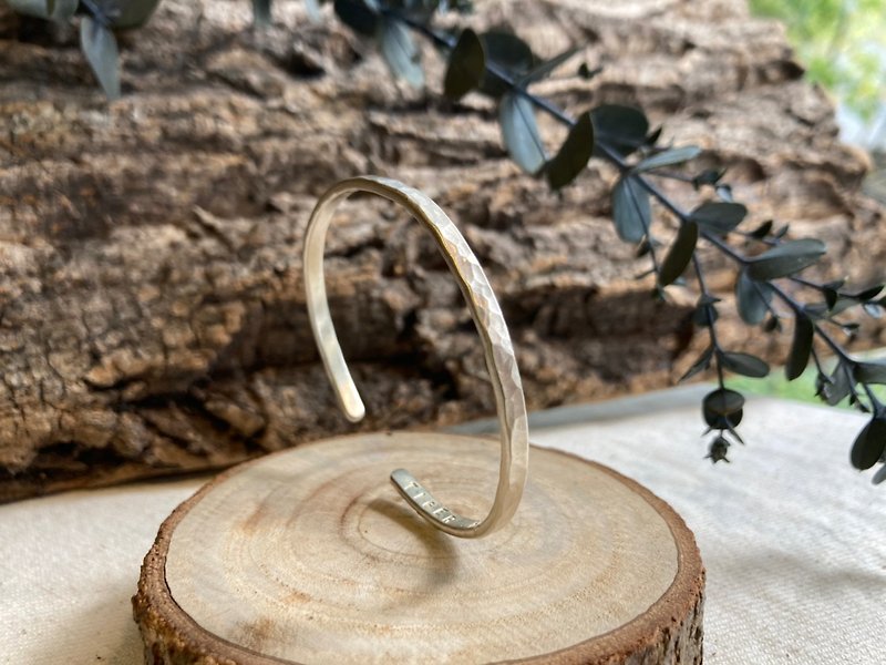 water ripple bracelet - Bracelets - Sterling Silver Silver