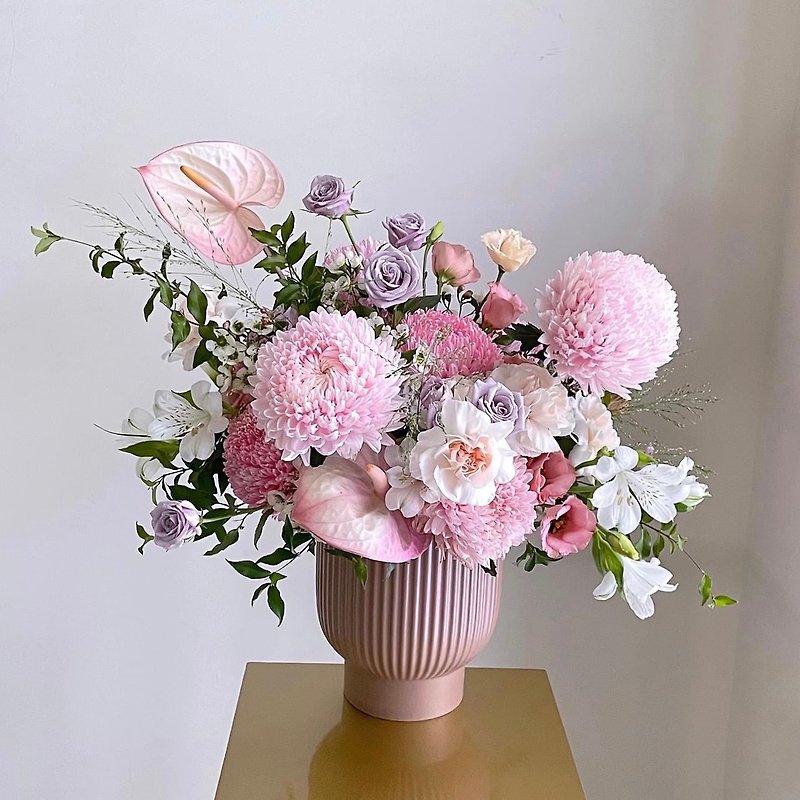 【鮮花】高雅粉色春節開幕母親節鮮花盆花 - 其他 - 植物．花 粉紅色
