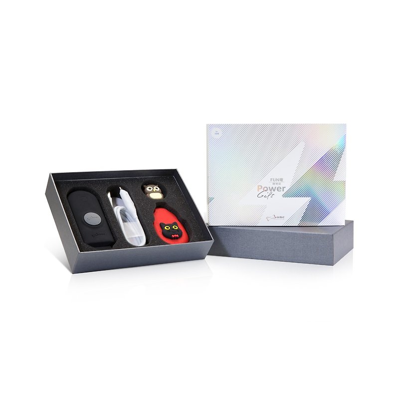 Power Gift FUN電禮物組 (Android) 行動電源禮盒 - 行動電源/充電線 - 矽膠 多色