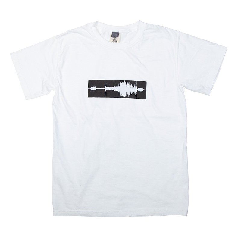 音楽 デジタル シーケンスWAVE FILE 2 Tシャツ　ユニセックスS〜XLサイズ　Tcollector - Tシャツ - コットン・麻 ホワイト