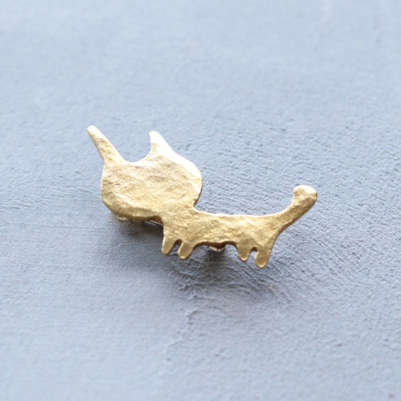 予約販売　ぬぴ | ブローチ | B039 - 胸針 - 其他金屬 金色