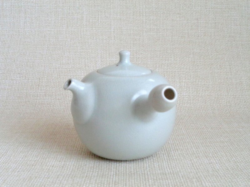 玉急須c - 茶壺/茶杯/茶具 - 陶 白色