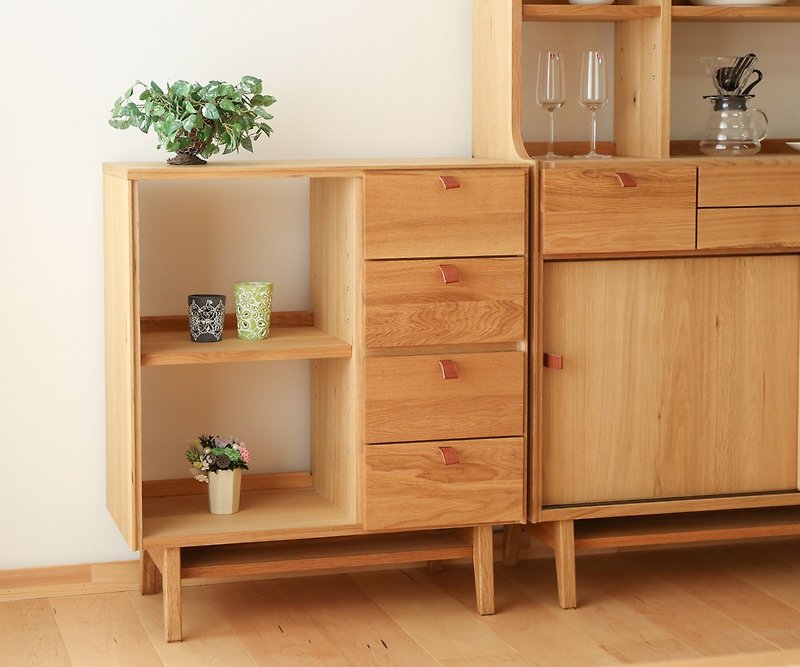 Asahikawa Furniture Taisetsu Woodworking luonto Open drawer
