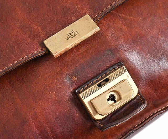 THE BRIDGE リュック　本革　レザー　イタリア　ザ　ブリッジ　ビンテージ THE BRIDGE リュック 本革 レザー イタリア ザ ブリッジ ビンテージ