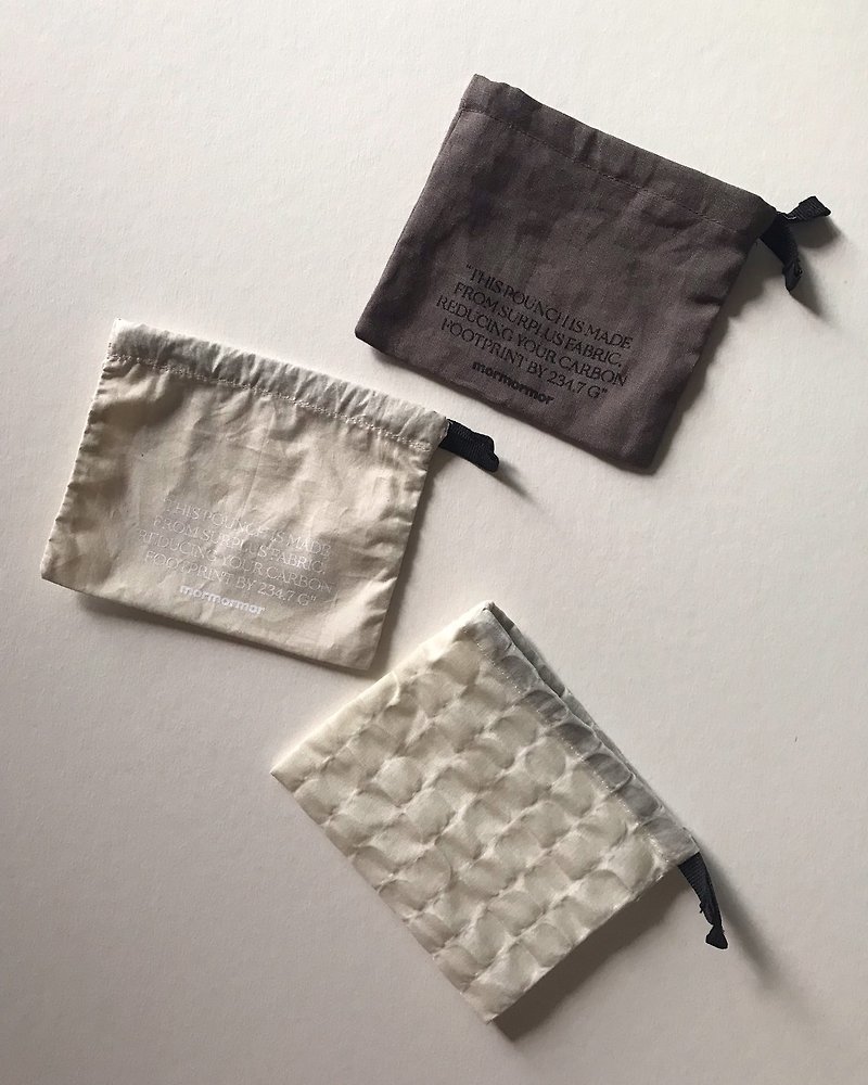 mormormor, Eco gift bag - กระเป๋าหูรูด - ผ้าฝ้าย/ผ้าลินิน 