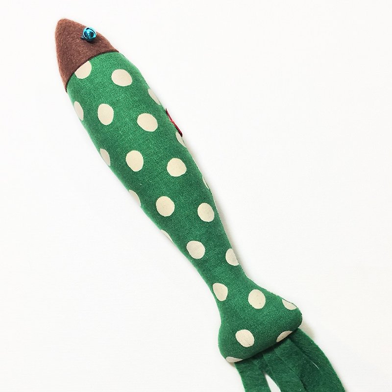 貓玩具 ( 豌豆) - 貓/狗玩具 - 棉．麻 綠色