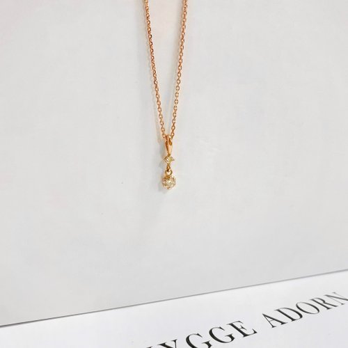 14K | タイムフライズ_ネックレス - ショップ Hygge Adorn ネックレス - Pinkoi