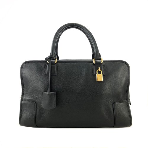 【VINTAGE】ロエベ アマソナ レザー ハンドバッグ 日本直送 名牌中古包 】LOEWE ロエベ アマソナ36 レザー