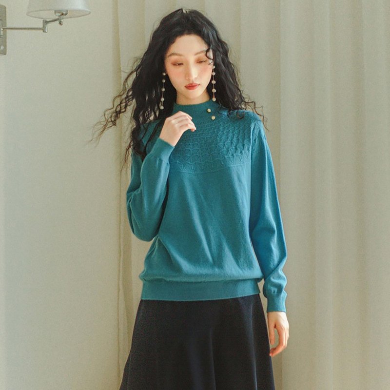 一線成衣針織上衣D2XMTKC507-G - 女毛衣/針織衫 - 其他材質 多色