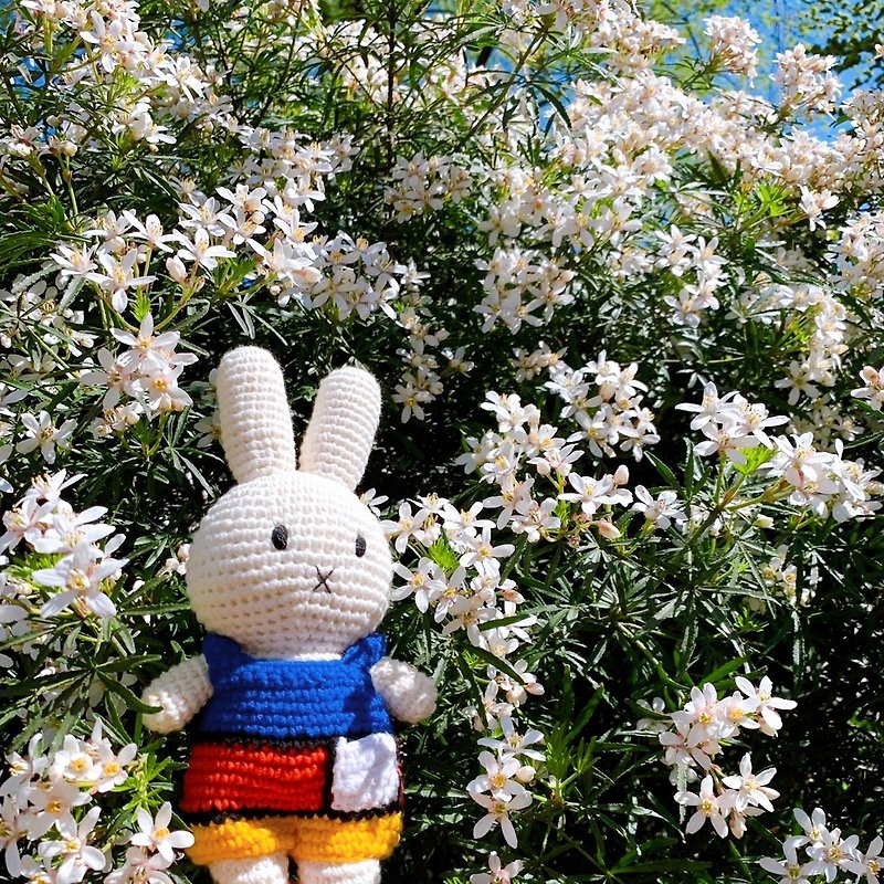Just Dutch | Miffy handmade with her Mondrian overall
