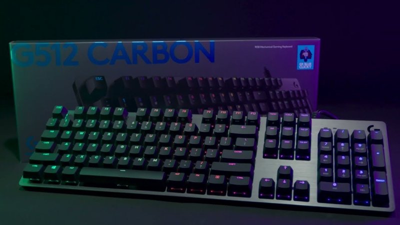 羅技 Logitech G G512 RGB機械式電競鍵盤 - 電腦配件 - 塑膠 