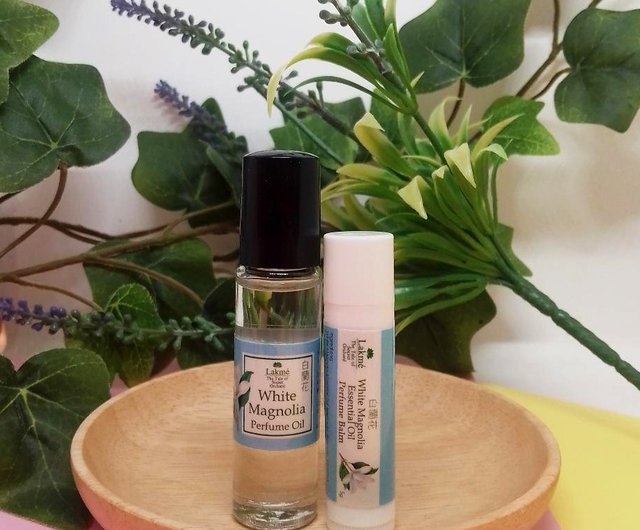 白蘭花香水浮花油10ml 設計館順記藝造 香水 香膏 Pinkoi