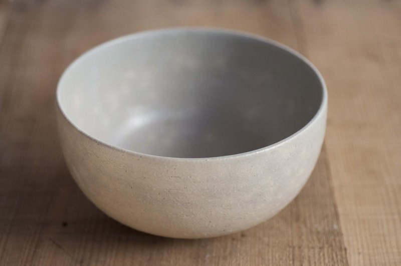 Donburihachi（灰釉） - 碟子/醬料碟/醬油碟 - 陶 白色