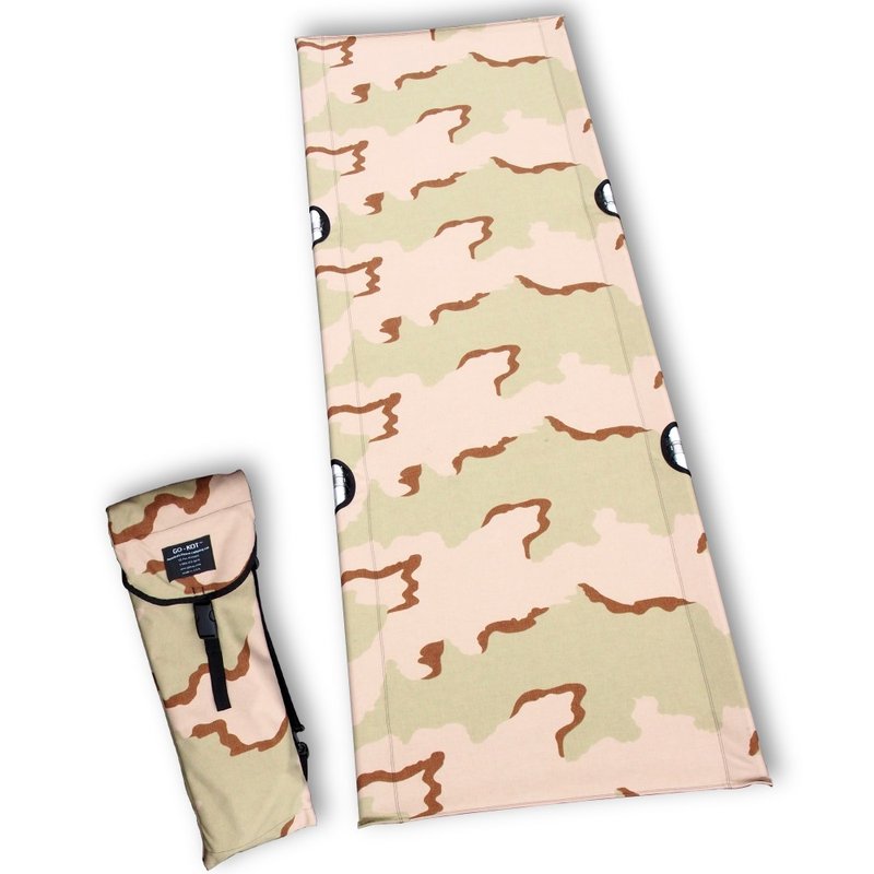 GO-KOT 行軍床/露營床-沙漠迷彩 - 露營用品 - 尼龍 卡其色