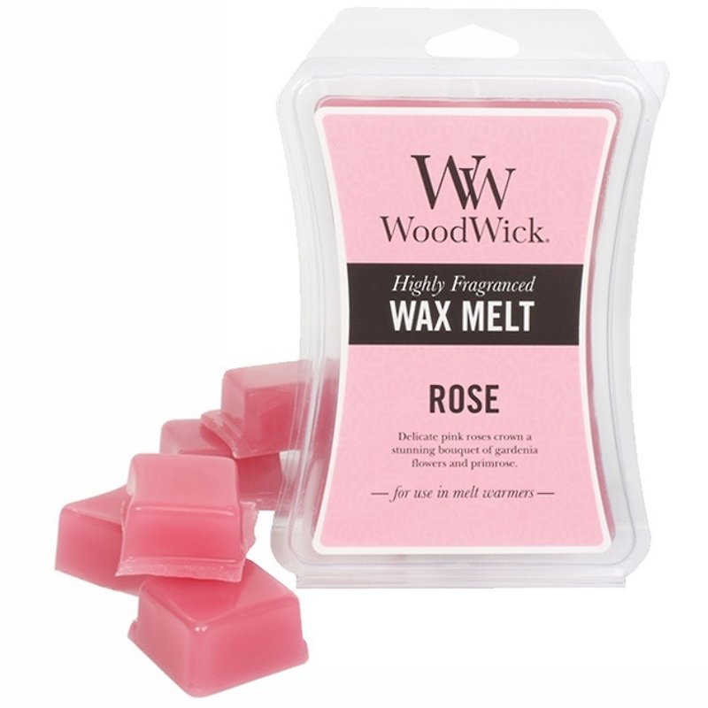 WoodWick® Wax Melts 3oz-Rose - Candles & Candle Holders - Wax Pink