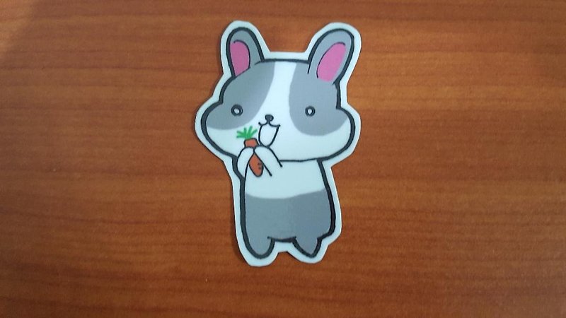 蘿蔔兔防水貼紙 - 貼紙 - 紙 
