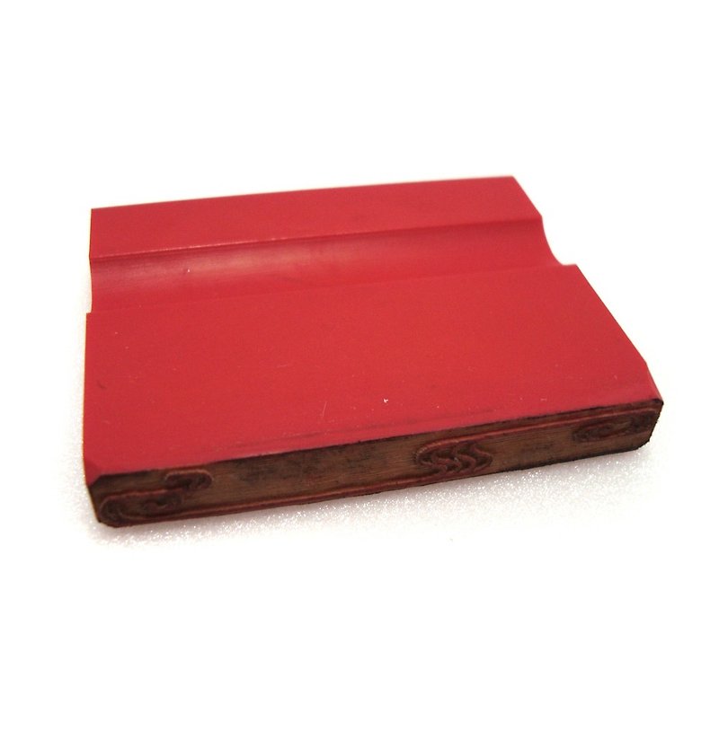 Traditional Red Rubber Stamp-Jinbo - Stamps & Stamp Pads - Rubber Red