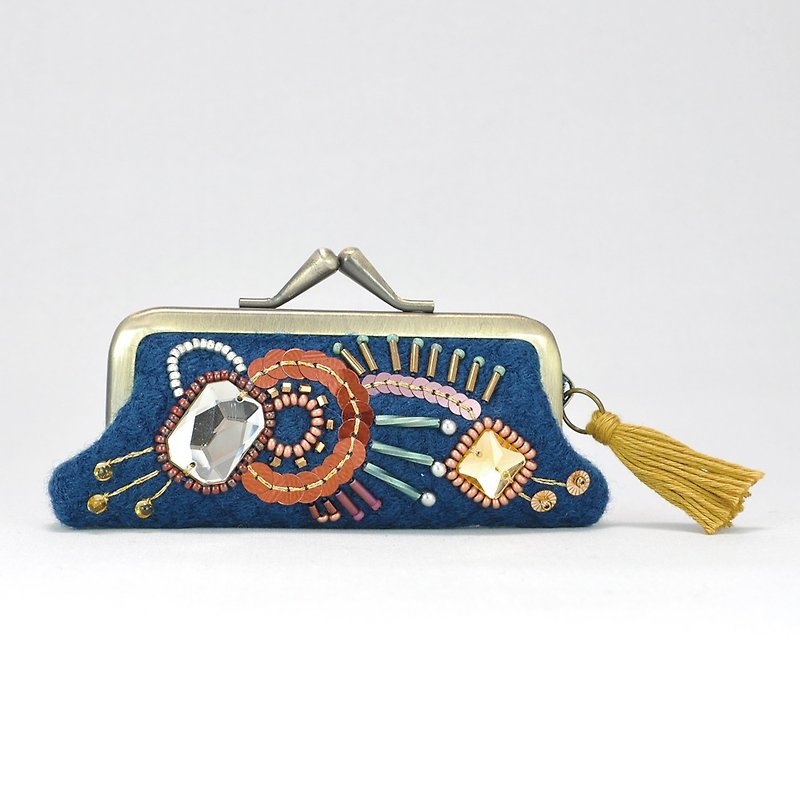 Seal · lip cream case sparkle 3 - กระเป๋าเครื่องสำอาง - พลาสติก สีน้ำเงิน