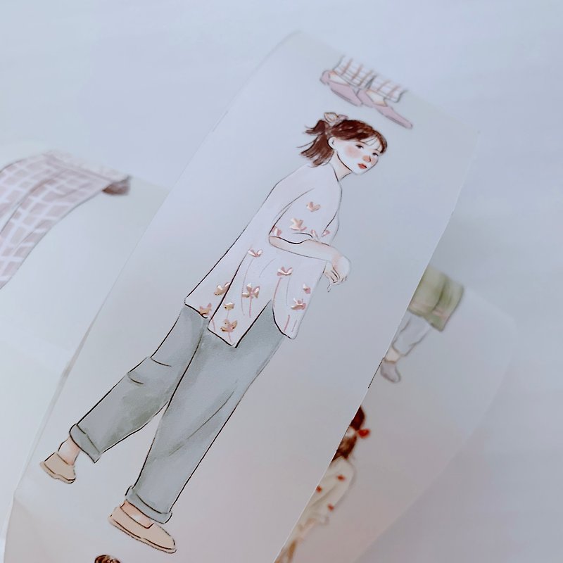 Comfy / Foil Effect Matte PET Washi Tape - มาสกิ้งเทป - วัสดุอื่นๆ 