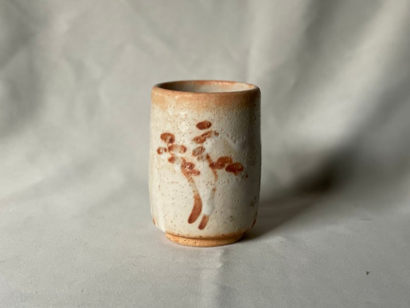 湯呑み　志野 - 茶壺/茶杯/茶具 - 陶 白色