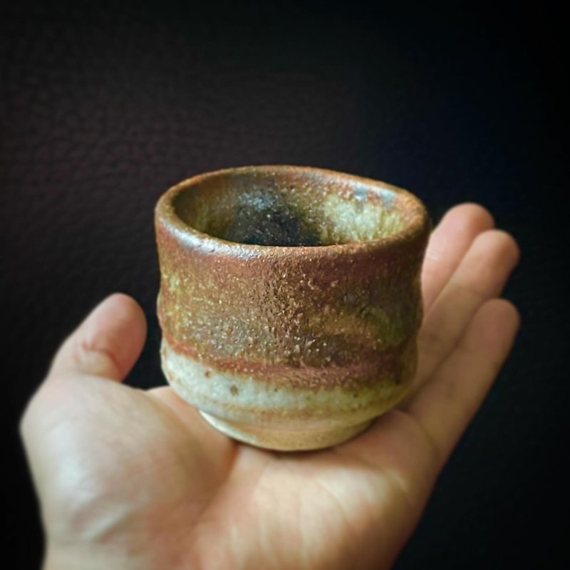 志野燒茶杯丨笠野窯 許聰志 - 茶壺/茶杯/茶具 - 陶 咖啡色