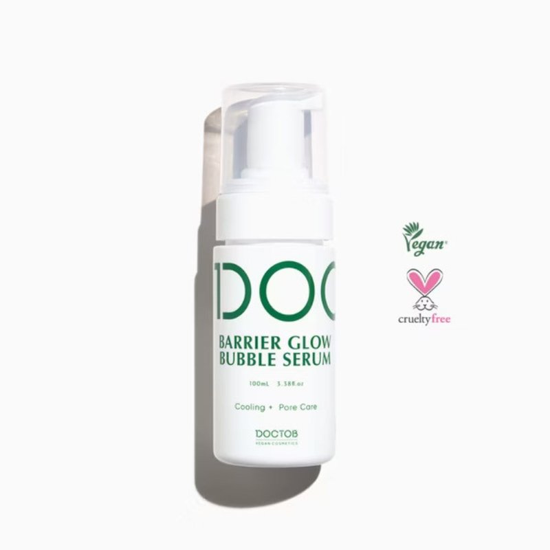 DOCTOB Barrier Glow Bubble Serum - Korean Vegan Skincare Brand - เอสเซ้นซ์/แอมพูล - วัสดุอื่นๆ 