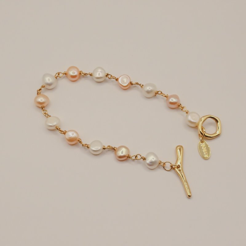 Dolce | Venti 002 - Bracelets - Pearl Gold