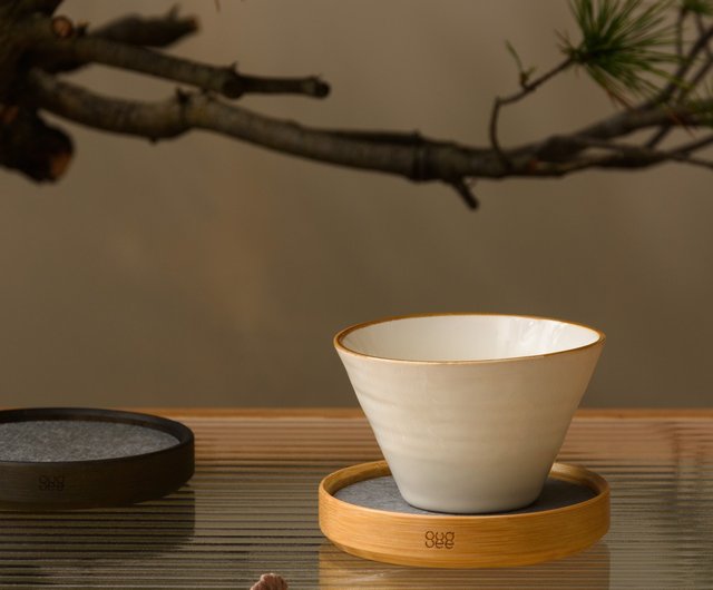 Gudee】TRIVI ダーク珪藻土コースター (1枚/4枚) - ショップ