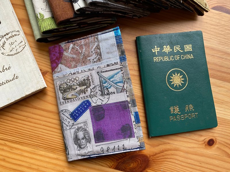 Travel is a simple passport - ที่เก็บพาสปอร์ต - ผ้าฝ้าย/ผ้าลินิน 
