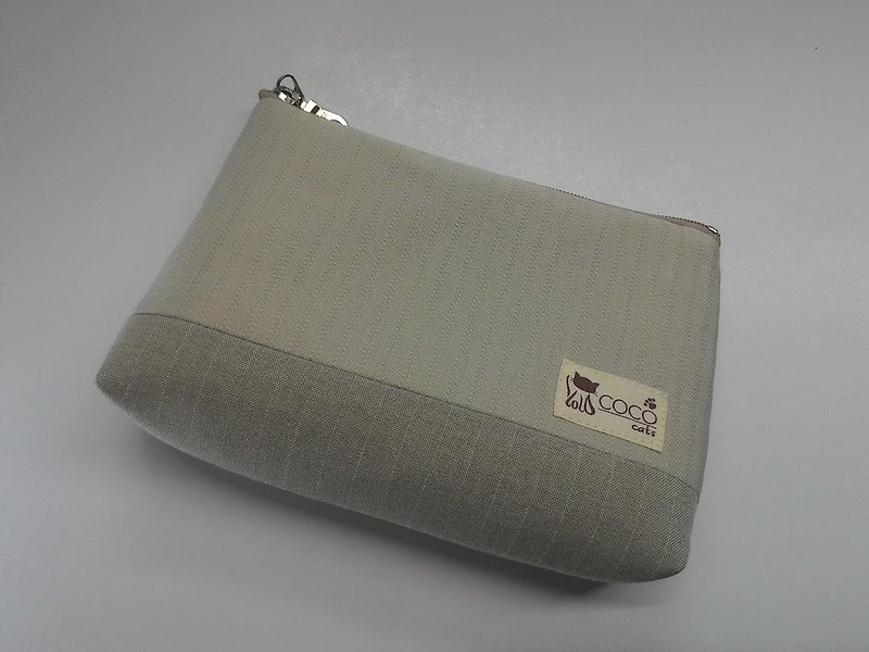 ラージコスメティックバッグ〜ウォレット収納バッグ（商品のみ）M08-015 - ポーチ - ポリエステル 