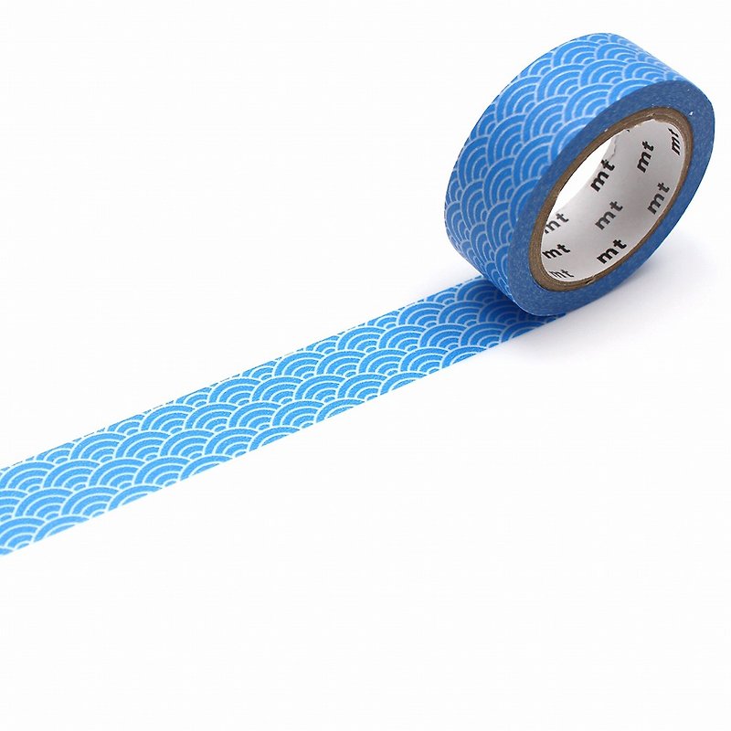 mtデコ和紙テープ/青海段ボール、露草（MT01D476）/ 2020AW - マスキングテープ - 紙 ブルー