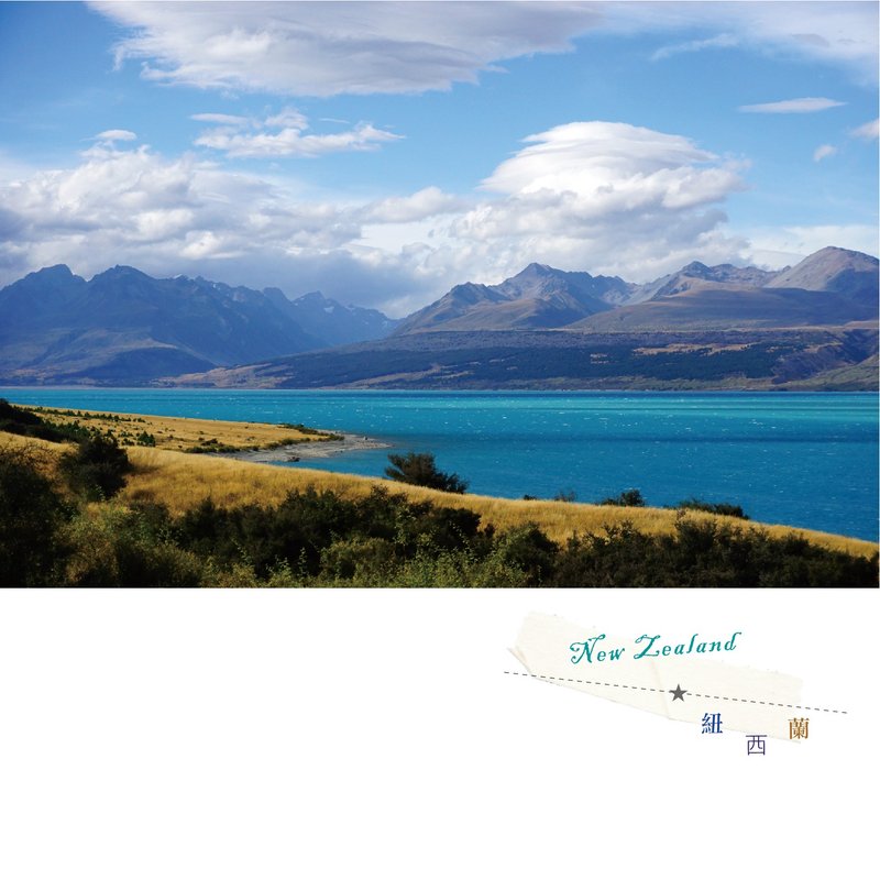 New Zealand Travel Photography Postcard - การ์ด/โปสการ์ด - กระดาษ 